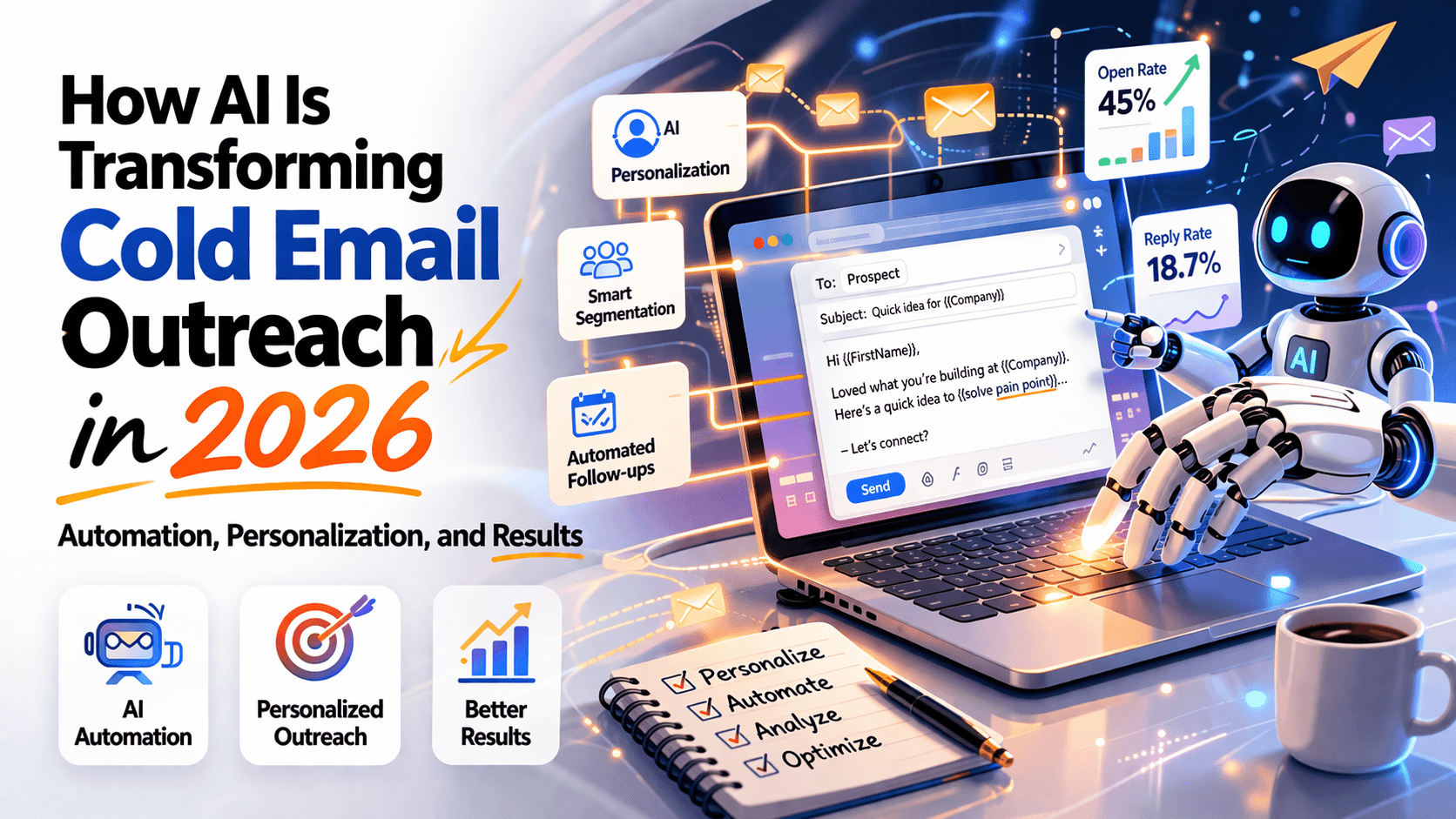 How AI Is Transforming Cold Email Outreach in 2026: Automation, Personalization, and Results